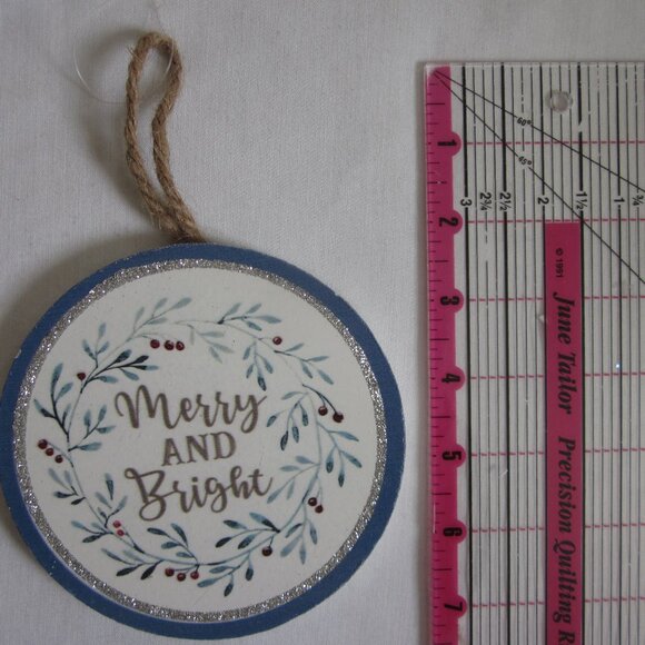 Merry and Bright Christmas Decoration - Picture 3 of 4